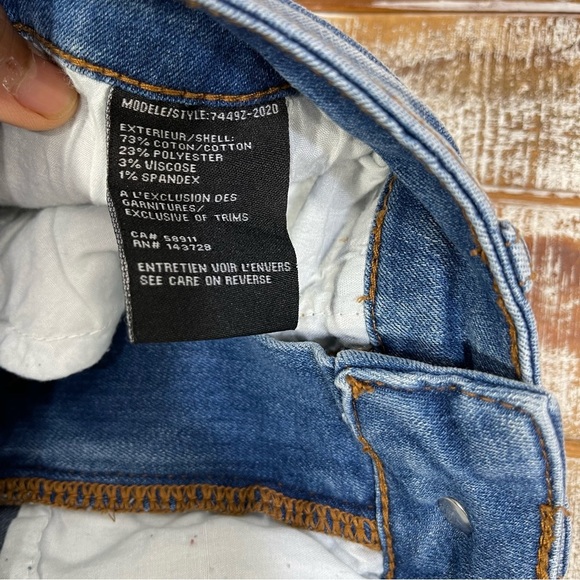 Manstream Boutique Straight Crop Jean With Bottom Detail Size 8 - Picture 8 of 13